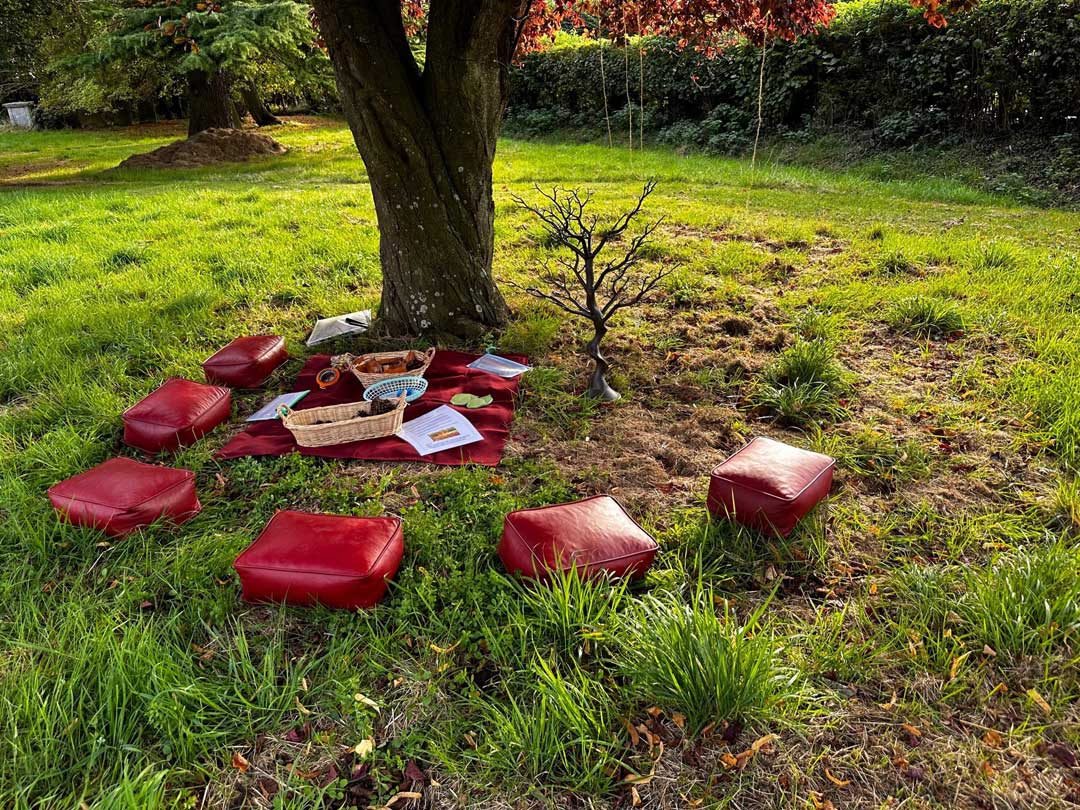 Barrow School enjoyed a Creation Prayer Trail in Barrow Churchyard