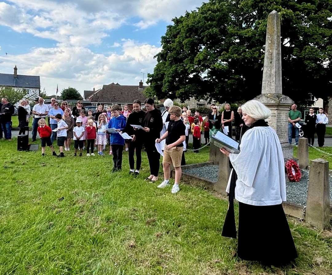 D-Day-80 commemoration at Barrow war memorial