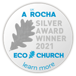 ECO Church award buttons 2021 silver